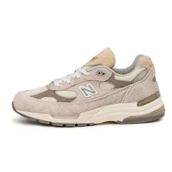New Balance Sneakers En Cuir|Chaussures De Running Retro*U992MM *Made in USA* Moonrock / Mushroom