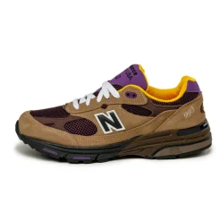 New Balance Sneakers En Cuir|Baskets Décontractées Terrace*U993MU *Made in USA* Olive Leaf