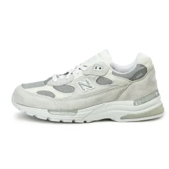 New Balance Sneakers En Cuir|Sneakers Blancs*U992NC *Made in USA* White / Reflective / Silver Metallic