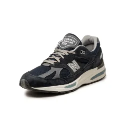 New Balance Sneakers En Cuir|Chaussures De Running Retro*U991NV2 *Made in England* Navy