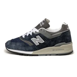 New Balance Sneakers En Cuir|Chaussures De Running Retro*U997NY *Made in USA* Navy