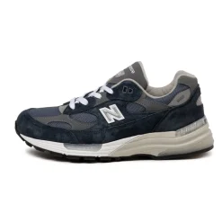 New Balance Sneakers En Cuir|Chaussures De Running Retro*U992NY *Made in USA* NB Navy