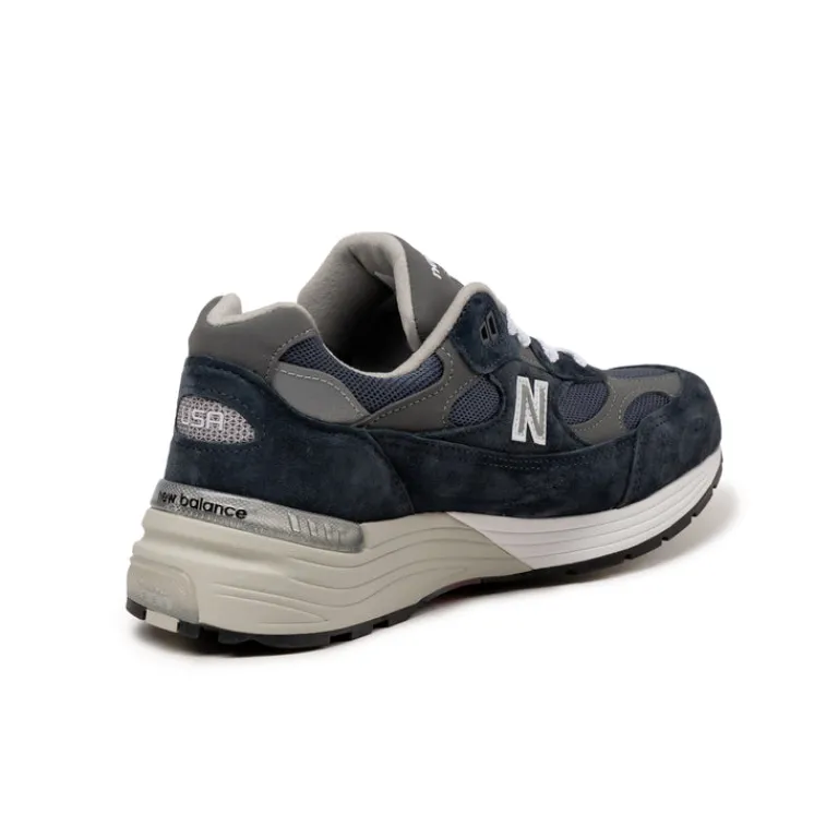 New Balance Sneakers En Cuir|Chaussures De Running Retro*U992NY *Made in USA* NB Navy