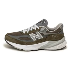 New Balance Sneakers En Cuir|Baskets Décontractées Terrace*U990OG6 *Made in USA* Olive / Grey