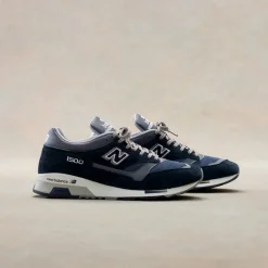 New Balance Sneakers En Cuir|Chaussures De Running Retro*U1500PNV *Made in England* Navy