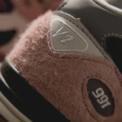 New Balance Sneakers En Cuir|Chaussures De Running Retro*U991PR2 *Made in England* Deauville Mauve / Fig / Oyster Mushroom