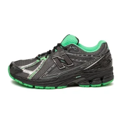 New Balance Sneakers Végétaliens|Chaussures De Running Retro*U1906RCT Dark Silver Metallic / Lime Leaf / Castlerock