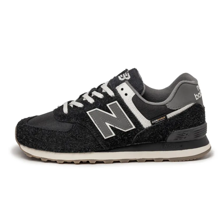 New Balance Sneakers En Cuir|Chaussures De Running Retro*U574RUS Black