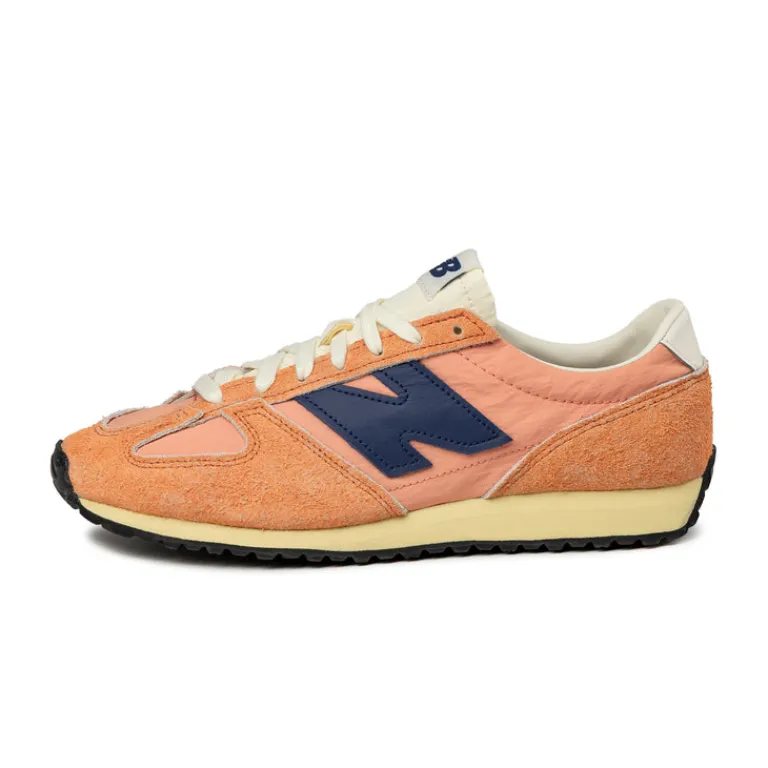 New Balance Sneakers En Cuir|Chaussures De Running Retro*U471TB Peach Nectar / Blue Oyster