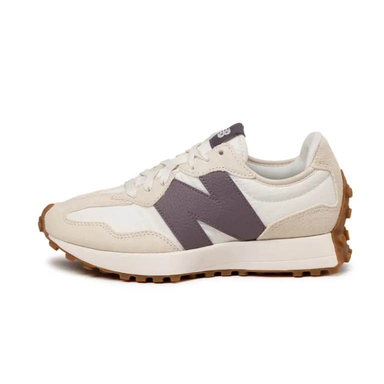 New Balance Sneakers En Cuir|Chaussures De Running Retro*WS327FTC Linen / Sea Salt / Dark Ice Wine