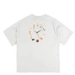 New Balance T-Shirts*x Drake Cereal Clock T-Shirt Ice Blue