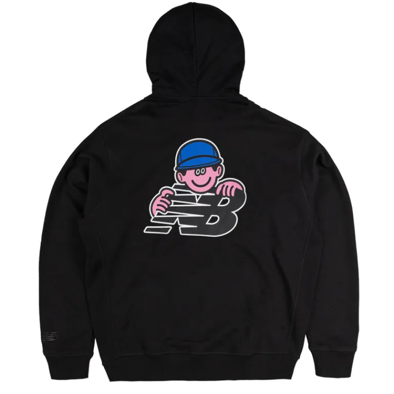 New Balance Sweats À Capuche*x Face Oka Character Hoodie Black
