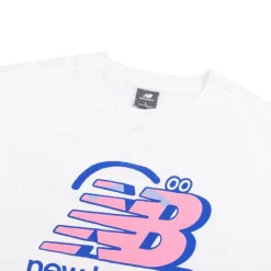 New Balance T-Shirts*x Face Oka Smile T-Shirt White