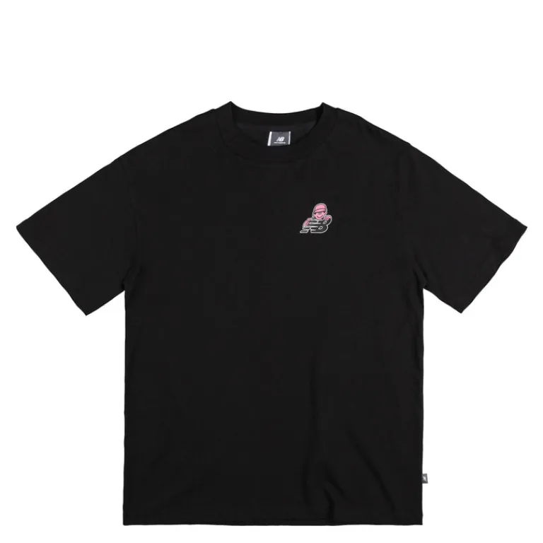 New Balance T-Shirts*x Face Oka Sport T-Shirt Black