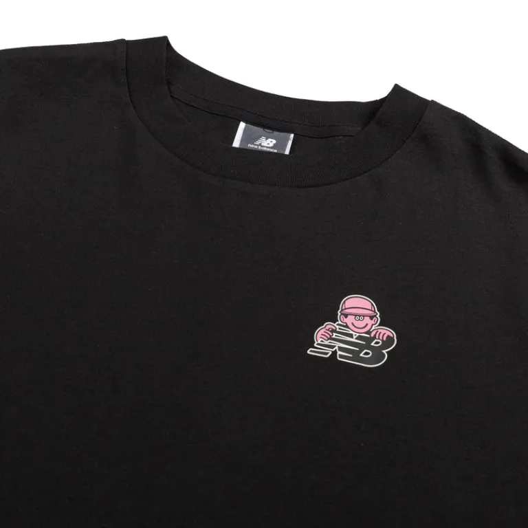 New Balance T-Shirts*x Face Oka Sport T-Shirt Black