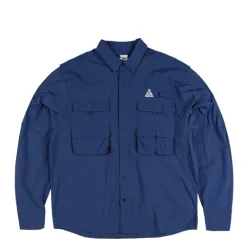Nike Chemises*ACG *Orb Weaver* Dri-FIT ADV UV Longsleeve Shirt Blue Void / Black / Summit White