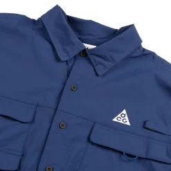 Nike Chemises*ACG *Orb Weaver* Dri-FIT ADV UV Longsleeve Shirt Blue Void / Black / Summit White