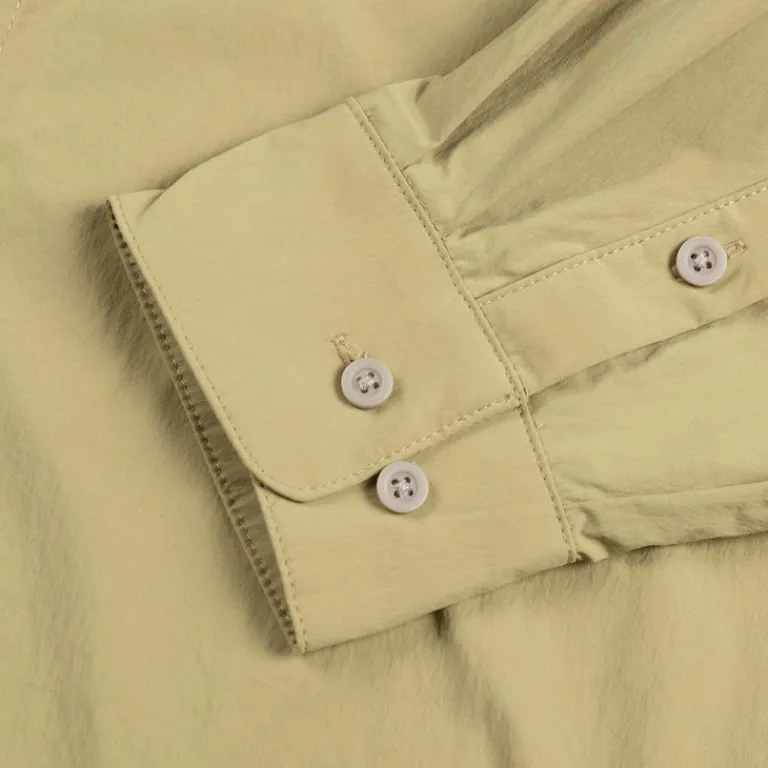 Nike Chemises*ACG *Orb Weaver* Dri-FIT ADV UV Longsleeve Shirt Parachute Beige / Summit White