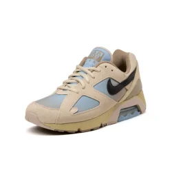 Nike Sneakers En Cuir|Chaussures De Running Retro*Air 180 Light Khaki / Black / Team Gold / Psychic Blue