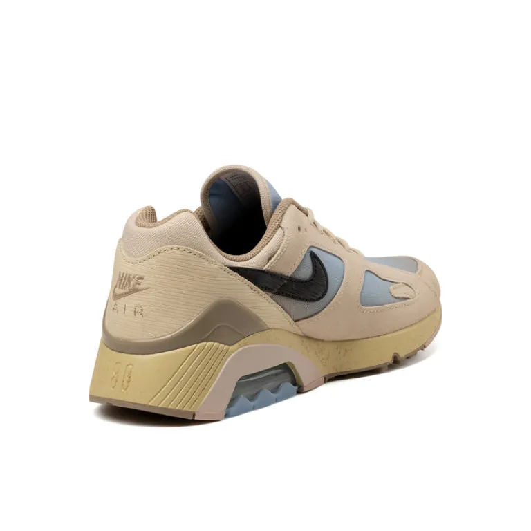 Nike Sneakers En Cuir|Chaussures De Running Retro*Air 180 Light Khaki / Black / Team Gold / Psychic Blue