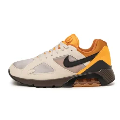 Nike Sneakers En Cuir|Chaussures De Running Retro*Air 180 Light Orewood Brown / Black / College Grey