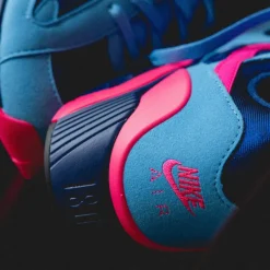 Nike Sneakers En Cuir|Chaussures De Running Retro*Air 180 University Blue / Hyper Pink