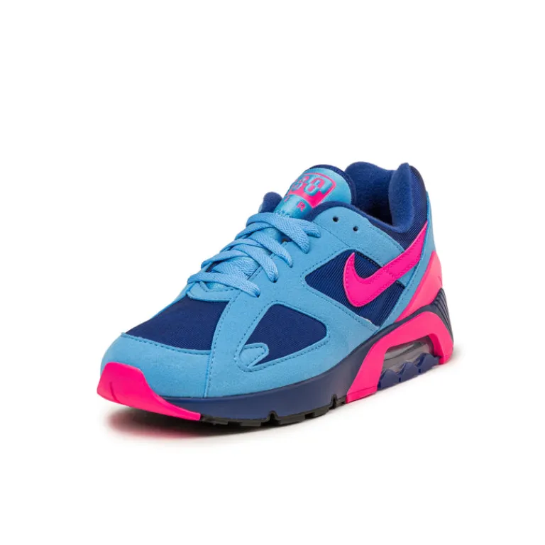 Nike Sneakers En Cuir|Chaussures De Running Retro*Air 180 University Blue / Hyper Pink