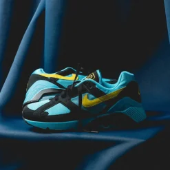Nike Sneakers En Cuir|Chaussures De Running Retro*Air 180 Baltic Bue / Lightening / Black