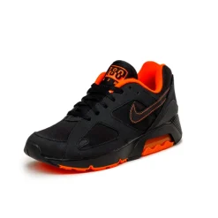 Nike Sneakers En Cuir|Chaussures De Running Retro*Air 180 Black / Black / Hyper Crimson