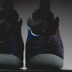 Nike Sneakers Montantes|Sneakers En Cuir*Air Foamposite One QS *Galaxy* Obsidian / Anthracite / Black