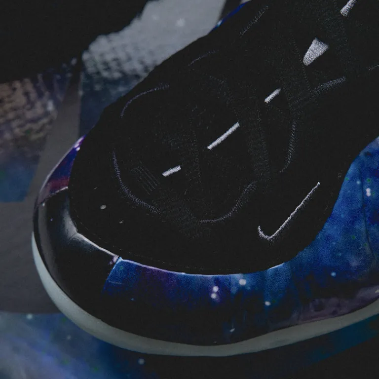 Nike Sneakers Montantes|Sneakers En Cuir*Air Foamposite One QS *Galaxy* Obsidian / Anthracite / Black