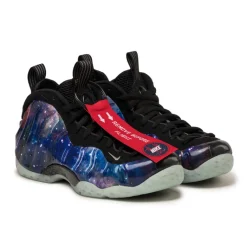 Nike Sneakers Montantes|Sneakers En Cuir*Air Foamposite One QS *Galaxy* Obsidian / Anthracite / Black