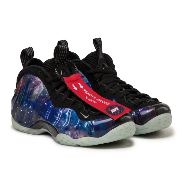 Nike Sneakers Montantes|Sneakers En Cuir*Air Foamposite One QS *Galaxy* Obsidian / Anthracite / Black