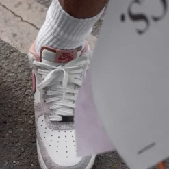 Nike Sneakers En Cuir|Sneakers Blancs*Air Force 1 '07 LV8 Summit White / Canyon Rust / Sail