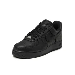 Nike Sneakers En Cuir*Air Force 1 '07 LV8 Black / Black / Game Royal