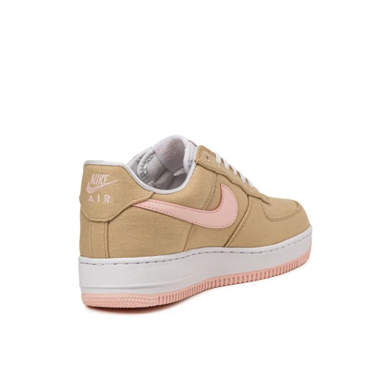 Nike Sneakers En Cuir*Air Force 1 Low Retro *Linen* Linen / Amosphere / White