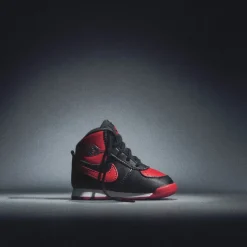 Jordan Sneakers Montantes|Sneakers En Cuir*Nike Air 1 High '85 *Bred* *TD* Black / Varsity Red / White