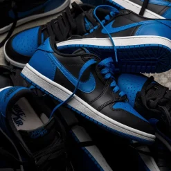 Jordan Sneakers En Cuir*Nike Air 1 Low 85 Black / Varsity Royal / Summit White