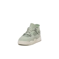 Jordan Sneakers Montantes|Sneakers En Cuir*Nike Air 4 Retro *Abundance* *TD* Seafoam / Sail / Metallic Silver