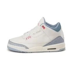 Jordan Sneakers Montantes|Sneakers En Cuir*Nike Air 3 Retro *Cobalt Bliss* *GS* White / Pink Glow / Cobalt Bliss