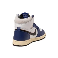Jordan Sneakers Montantes|Sneakers En Cuir*Nike Air 1 Retro High OG *Rare Air* White / Black / Neutral Grey / Deep Royal Blue / Muslin