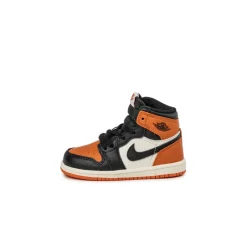 Jordan Sneakers Montantes|Sneakers En Cuir*Nike Air 1 Retro High OG *Shattered Backboard* *TD* Black / Black / Sail / Starfish