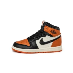 Jordan Sneakers Montantes|Sneakers En Cuir*Nike Air 1 Retro High OG *Shattered Backboard* *PS* Black / Black / Sail / Starfish