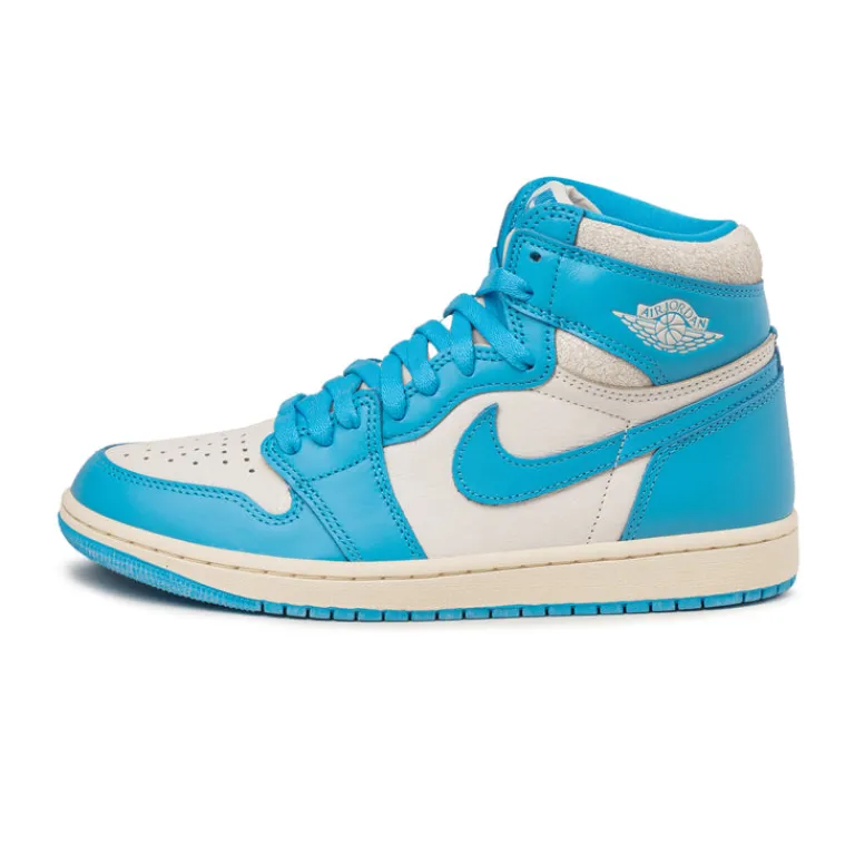 Jordan Sneakers Montantes|Sneakers En Cuir*Nike Air 1 Retro High OG *UNC Reimagined* Dark Powder Blue / Dark Powder Blue / Sail