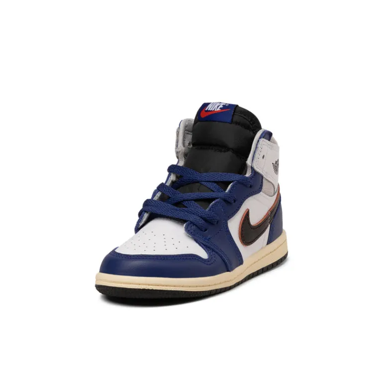 Jordan Sneakers Montantes|Sneakers En Cuir*Nike Air 1 Retro High OG *Rare Air* *PS* White / Black / Neutral Grey / Deep Royal Blue