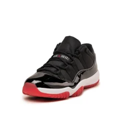 Jordan Sneakers En Cuir*Nike Air 11 Retro Low Black / Varsity Red / White