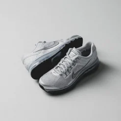 Nike Sneakers Végétaliens|Chaussures De Running Retro*Air Max 2013 Metallic Silver / Metallic Silver / Black