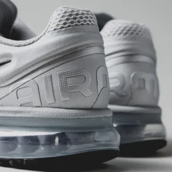 Nike Sneakers Végétaliens|Chaussures De Running Retro*Air Max 2013 Metallic Silver / Metallic Silver / Black