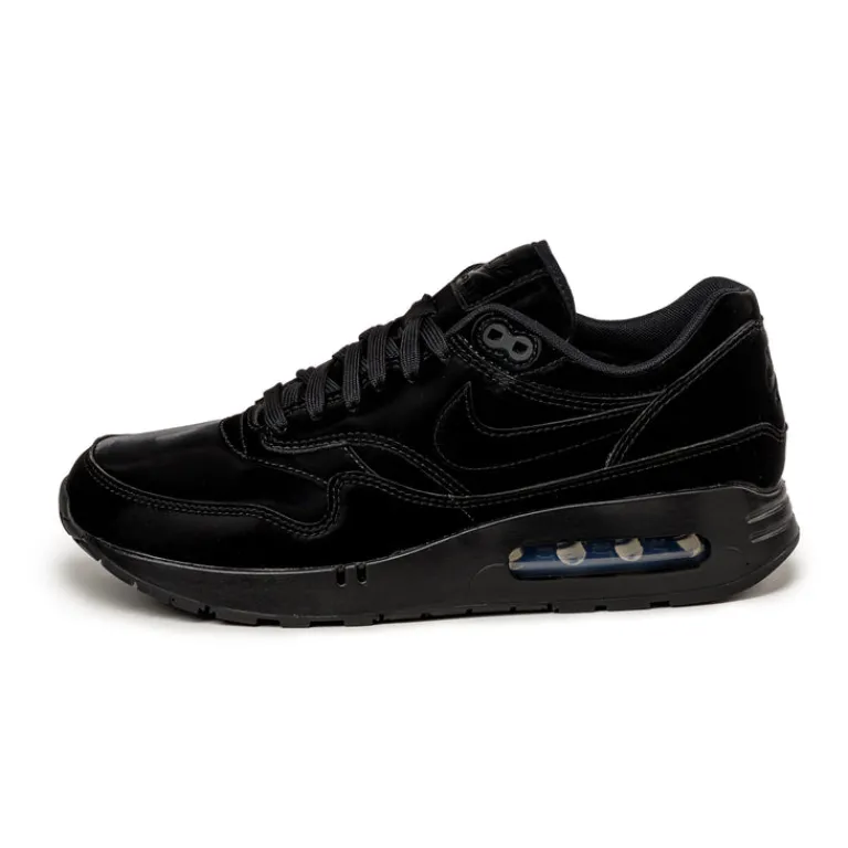 Nike Sneakers En Cuir|Chaussures De Running Retro*Air Max 1 '86 OG *Big Bubble* *Black Cat* Black / Black / Black