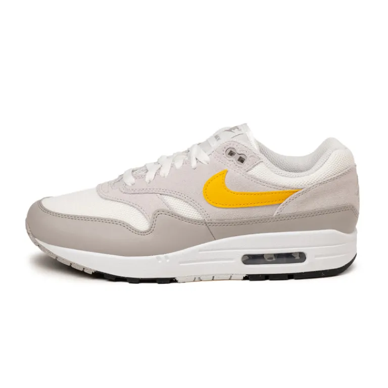 Nike Sneakers En Cuir|Chaussures De Running Retro*Air Max 1 Essential Summit White / University Gold / Vast Grey